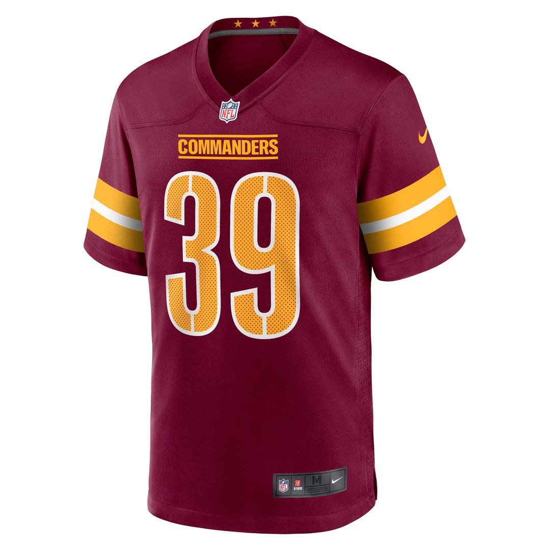 Jeremy Reaves Washington Commanders Nike Burgundy Game Jersey