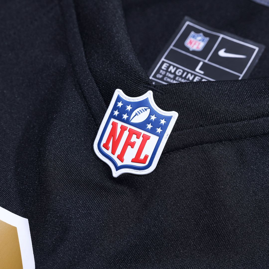 Alvin Kamara New Orleans Saints Nike Black Alternate Game Jersey