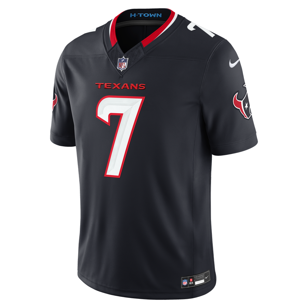 C.J. Stroud Houston Texans Nike Navy Team Vapor F.U.S.E. Stitched Limited Jersey