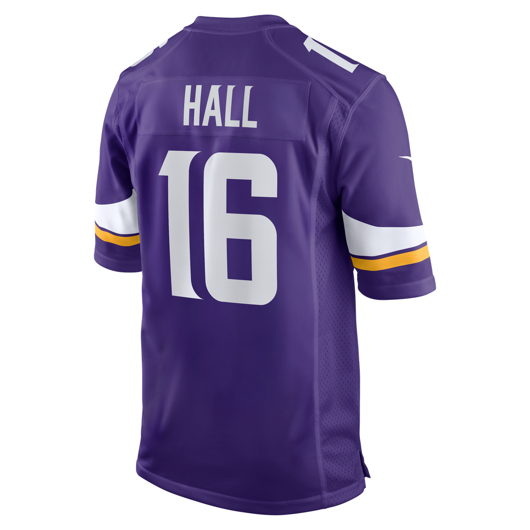 Jaren Hall Minnesota Vikings Nike Purple Game Jersey