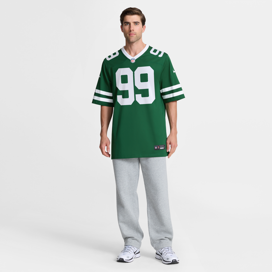 T'Vondre Sweat New York Jets Nike Legacy Green Team Game Jersey