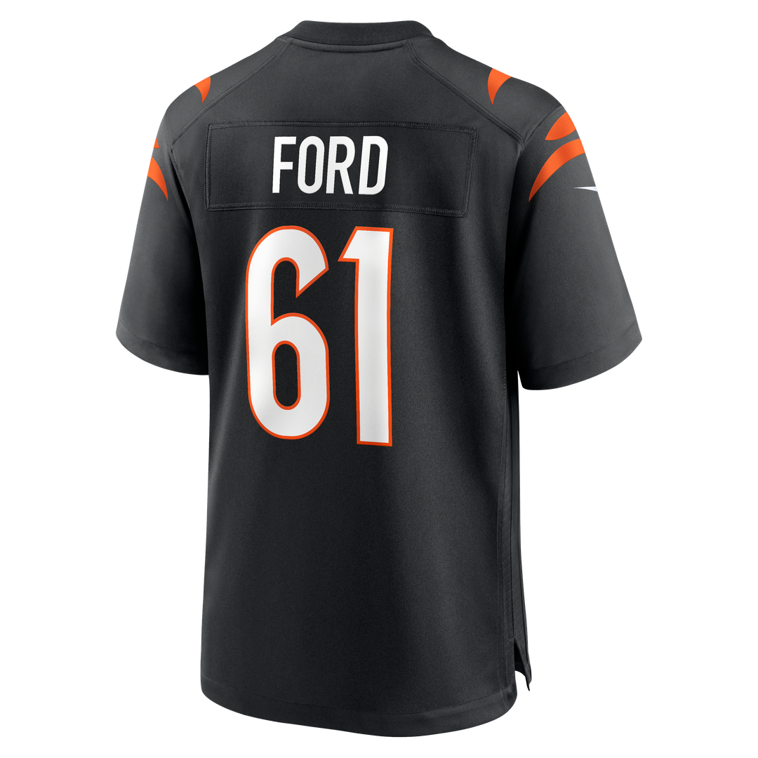 Cody Ford Cincinnati Bengals Nike Black Game Jersey