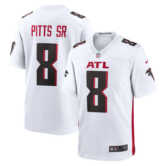 Kyle Pitts Sr. Atlanta Falcons Nike White White Game Jersey