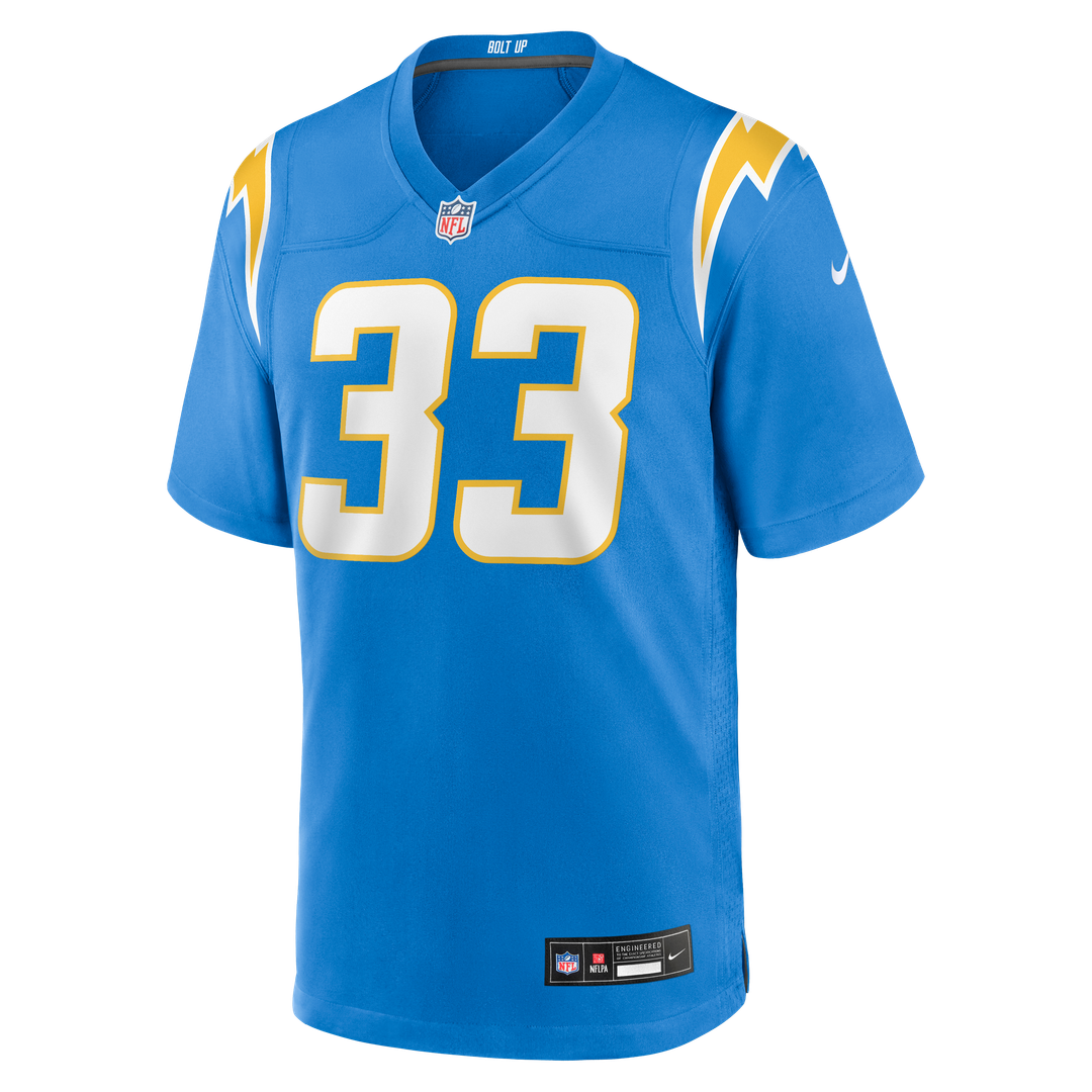 Deane Leonard Los Angeles Chargers Nike Powder Blue Game Player Jersey