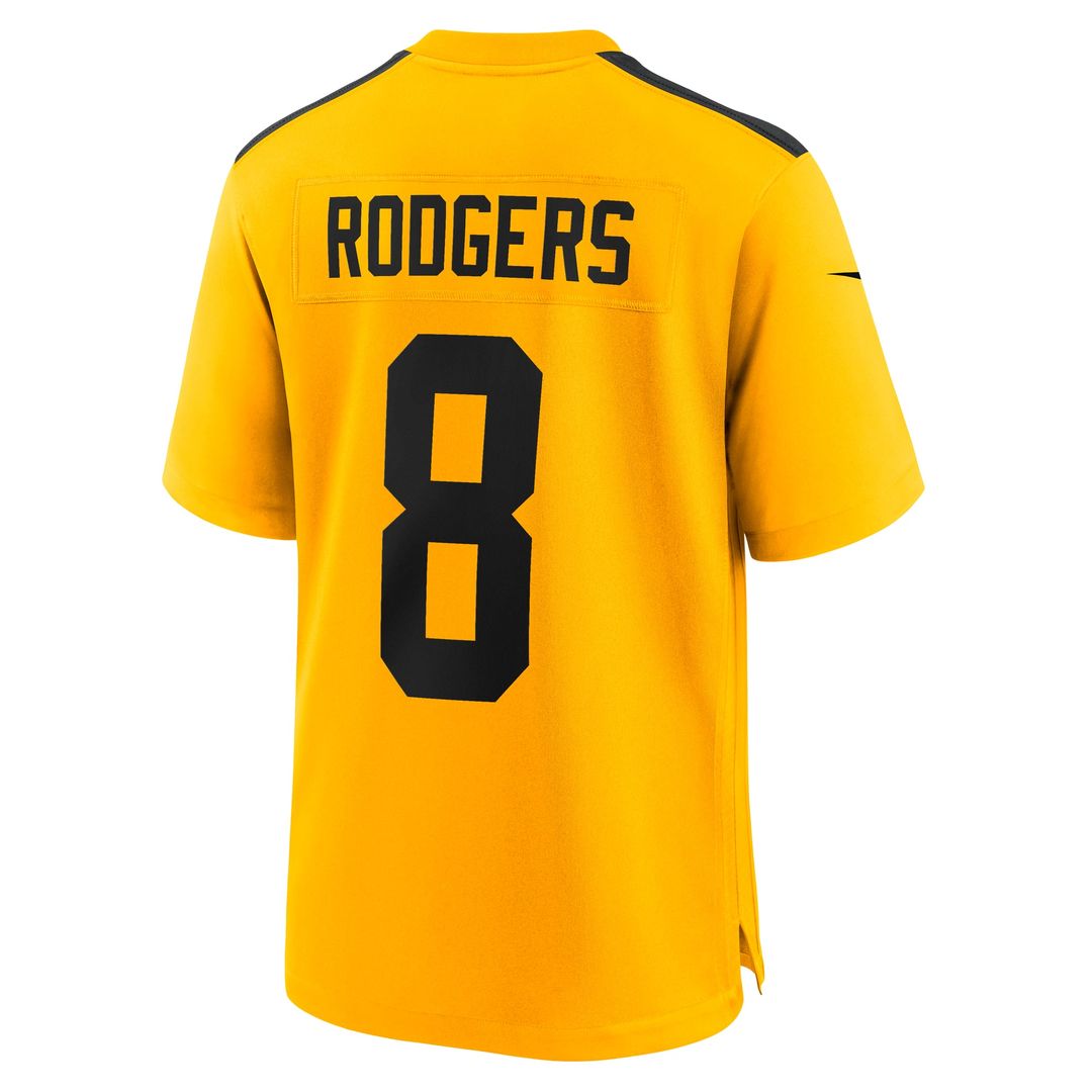 Aaron Rodgers Pittsburgh Steelers Nike White Game Jersey