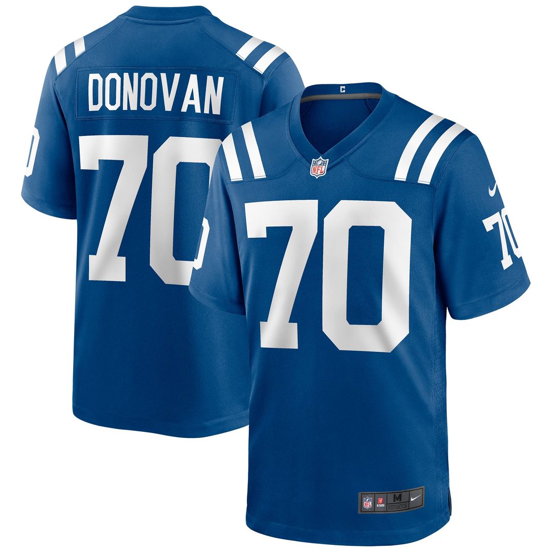 Art Donovan Indianapolis Colts Nike Royal Game Retired Player Jersey