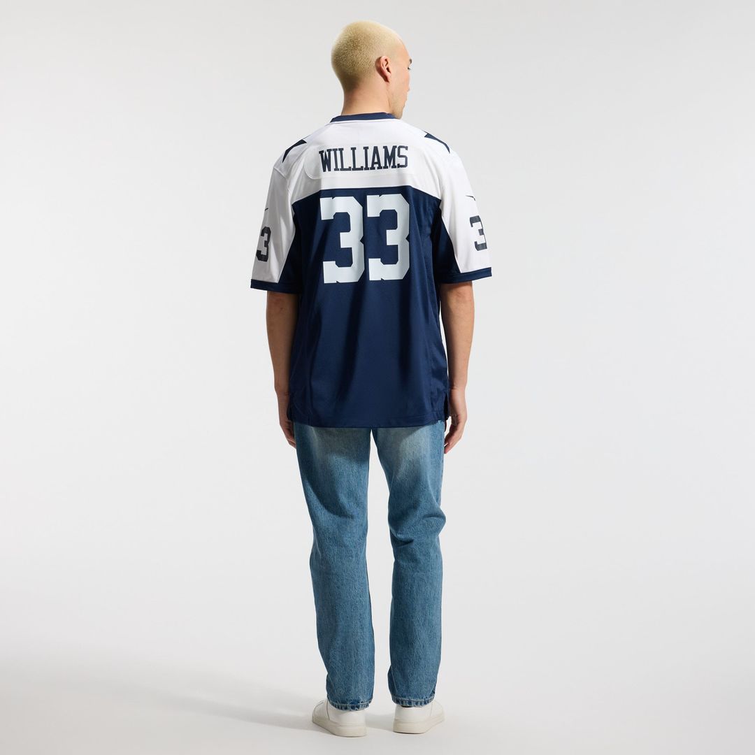 Javonte Williams Dallas Cowboys Nike Navy Alternate Game Jersey