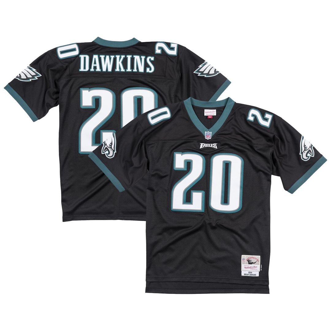 Brian Dawkins Philadelphia Eagles Mitchell & Ness Green Legacy Replica Jersey