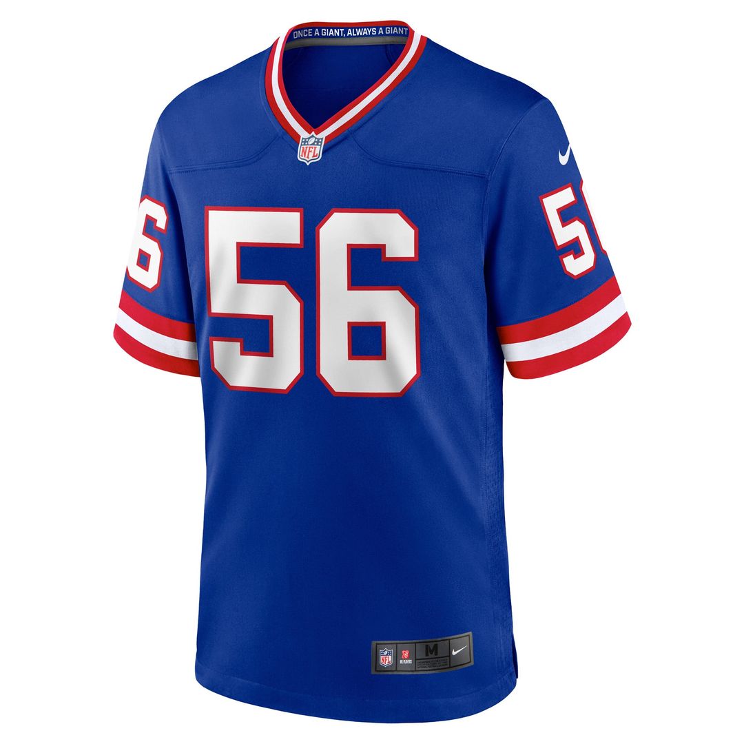 Lawrence Taylor New York Giants Nike Royal Classic Retired Player Game Jersey