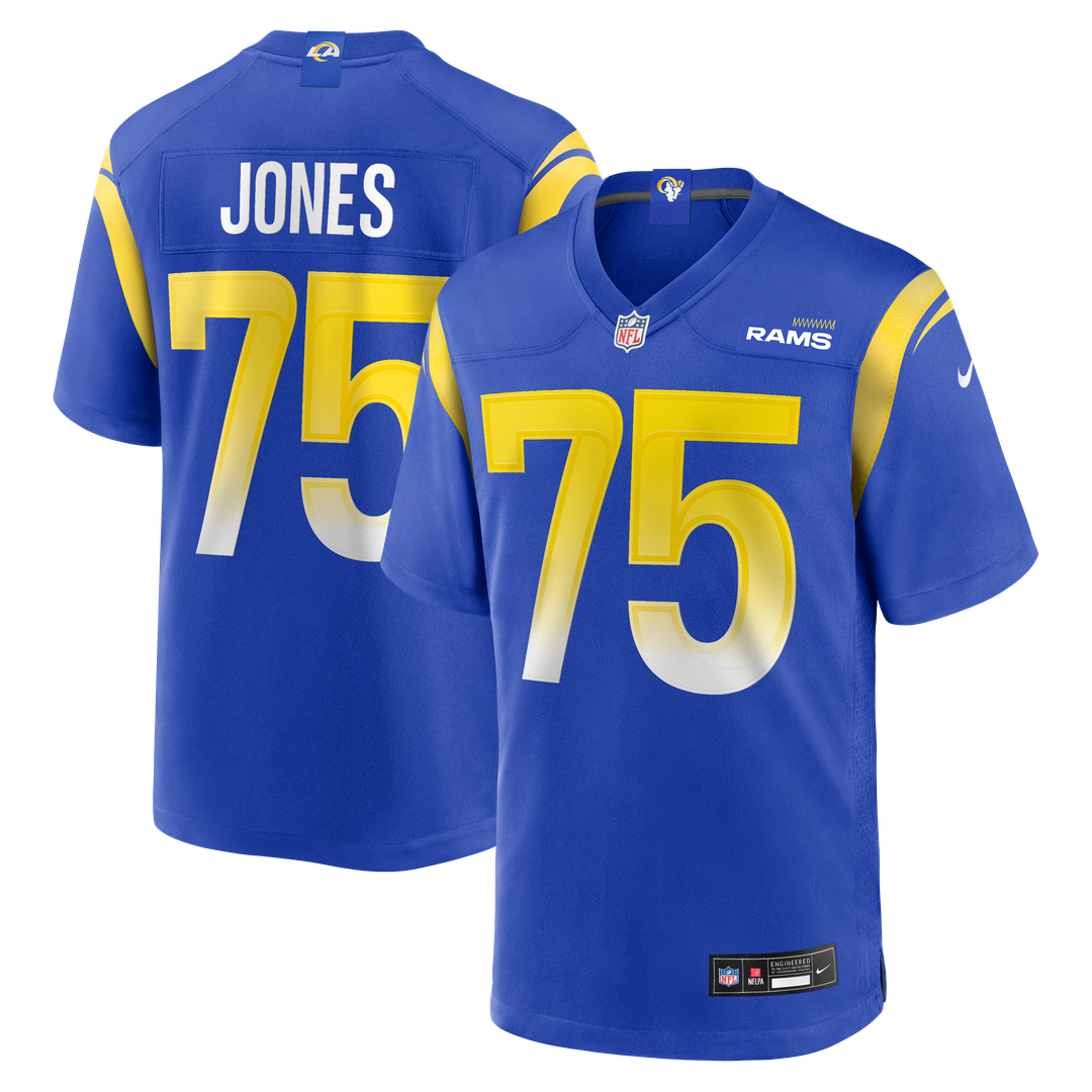 Deacon Jones Los Angeles Rams Nike Royal Game Retired Player Jersey