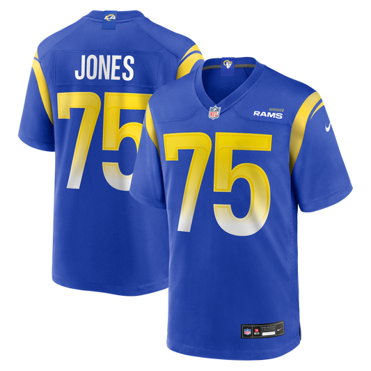 Deacon Jones Los Angeles Rams Nike Royal Game Retired Player Jersey