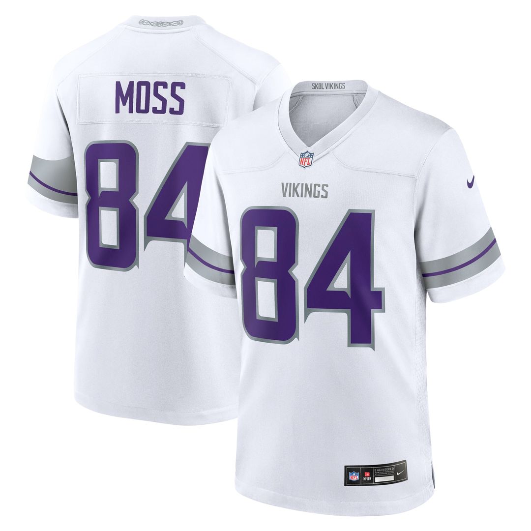 Randy Moss Minnesota Vikings Nike Purple Classic Retired Player Game Jersey
