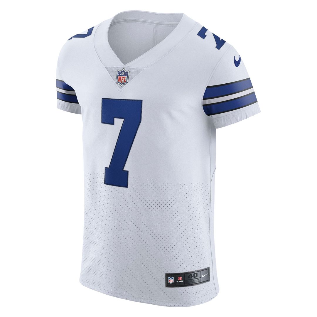 Trevon Diggs Dallas Cowboys Nike White Vapor Elite Jersey