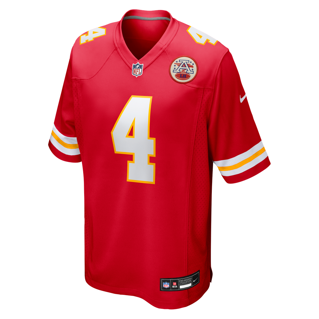 Rashee Rice Kansas City Chiefs Nike Red Game Jersey