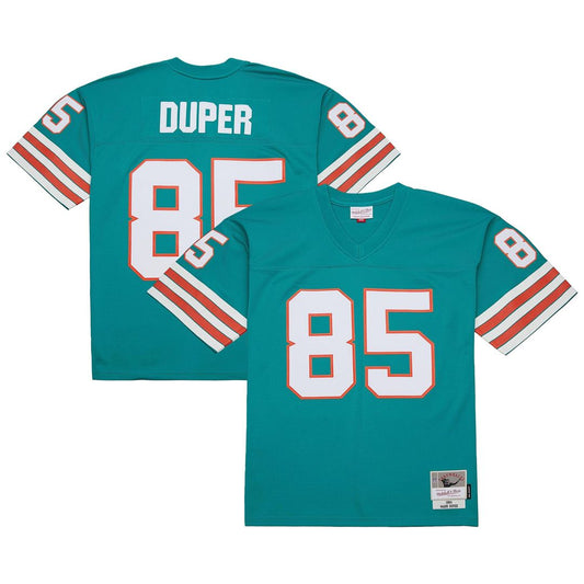 Mark Duper Miami Dolphins Mitchell & Ness Aqua Legacy Replica Jersey