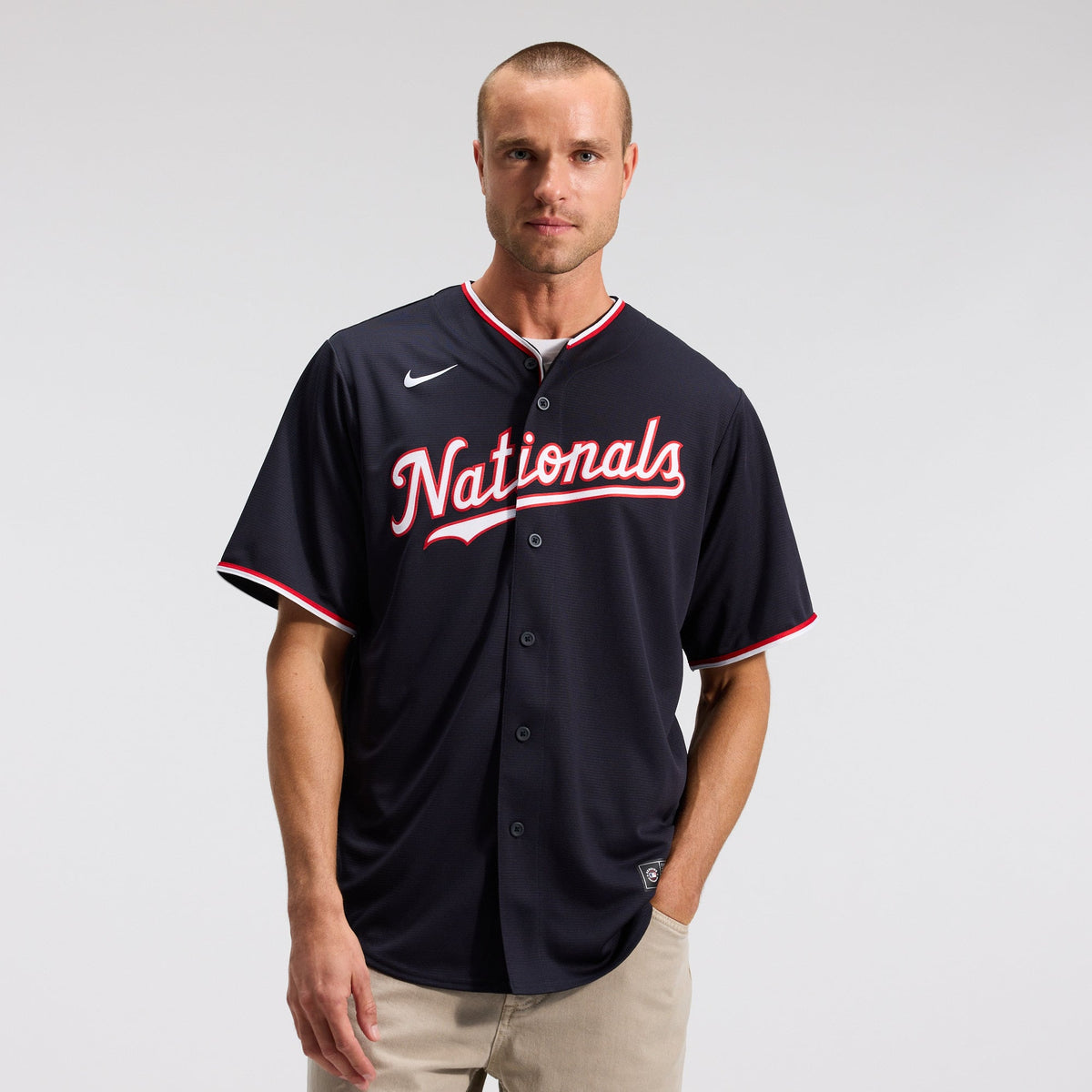 Washington Nationals Dylan Crews Nike White Home Replica Jersey