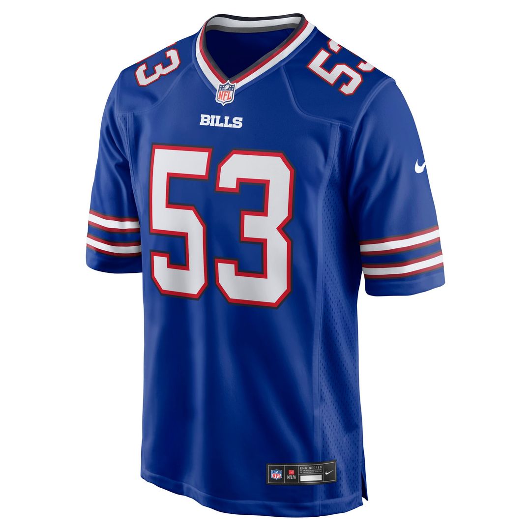 Lloyd Cushenberry III Buffalo Bills Nike Royal Team Game Jersey