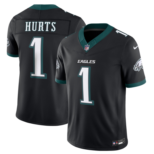 Jalen Hurts Philadelphia Eagles Nike Black Alternate Vapor F.U.S.E. Stitched Limited Jersey