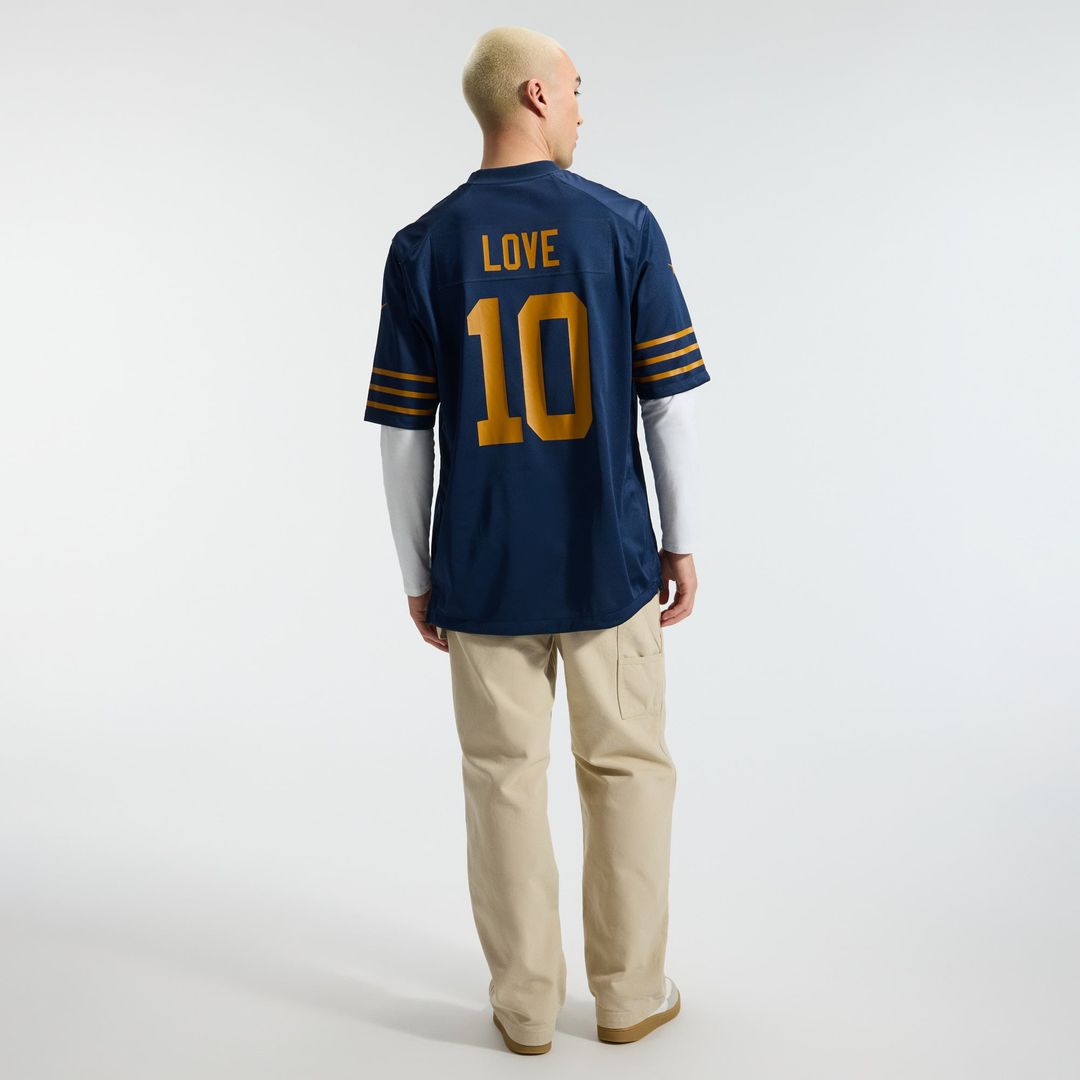 Jordan Love Green Bay Packers Nike Navy The 1923 Classic Game Jersey