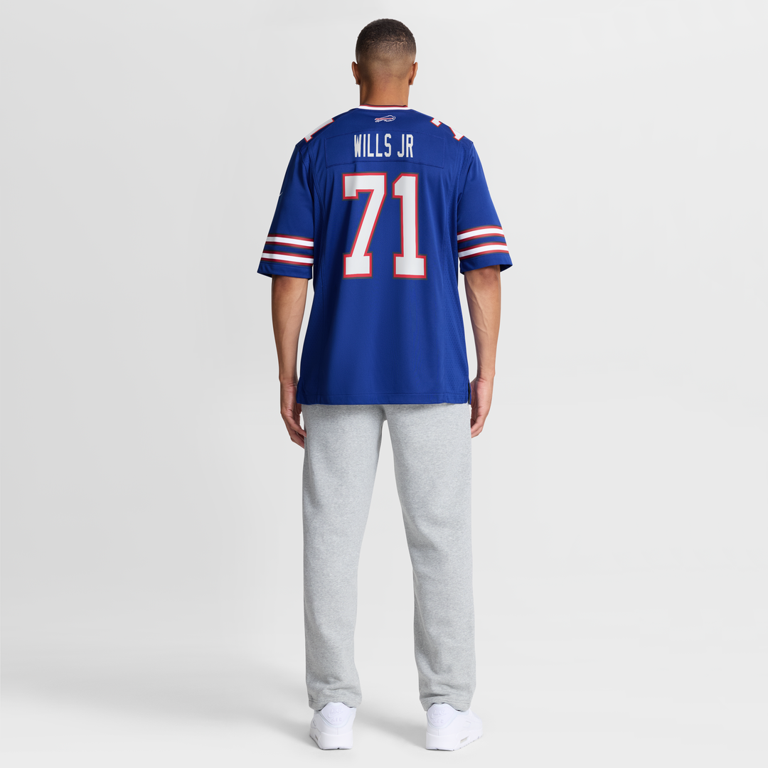 Jedrick Wills Jr. Buffalo Bills Nike Royal Team Game Jersey