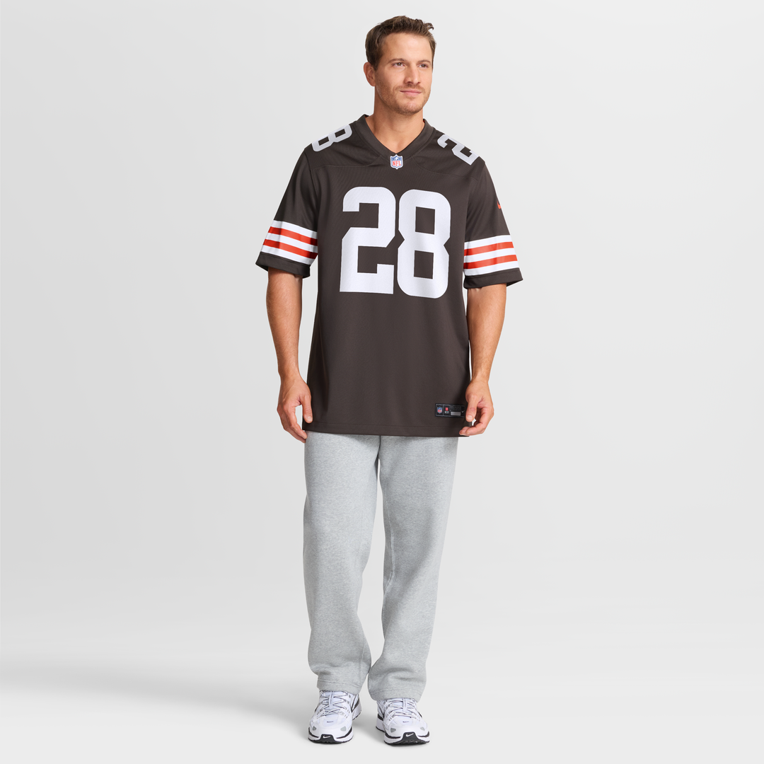 Tre Avery Cleveland Browns Nike Brown Team Game Jersey