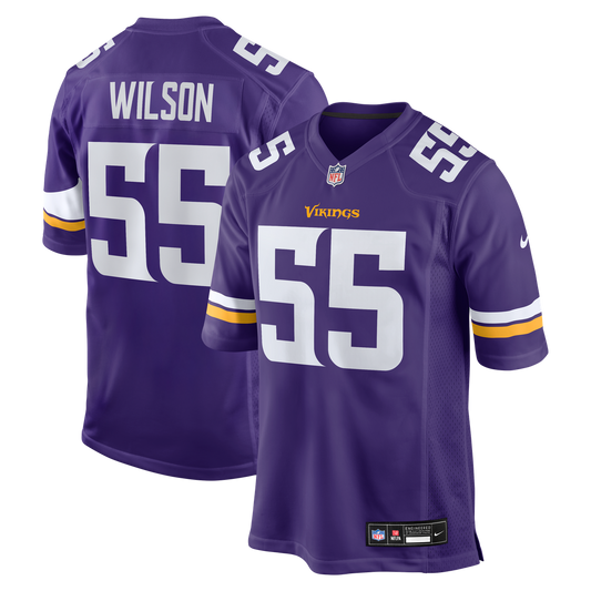 Eric Wilson Minnesota Vikings Nike Purple Team Game Jersey