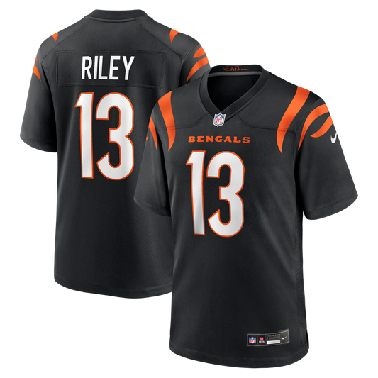 Ken Riley Cincinnati Bengals Nike Black Retired Player Game Jersey