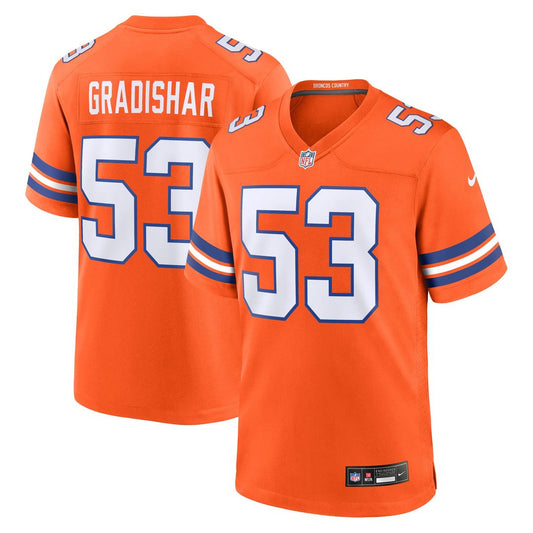 Randy Gradishar Denver Broncos Nike Orange Retired Player Alternate Game Jersey