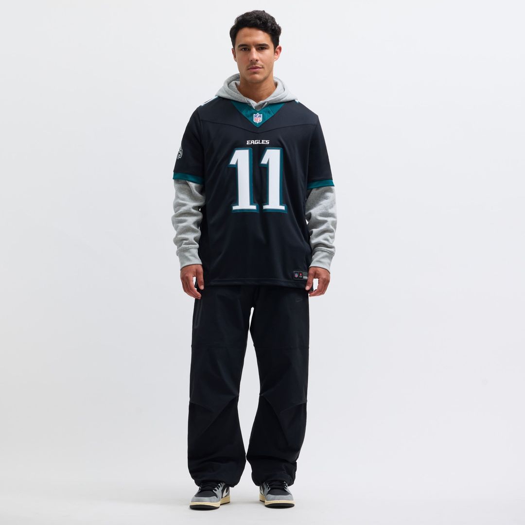 A.J. Brown Philadelphia Eagles Nike Black Alternate Vapor F.U.S.E. Limited Jersey