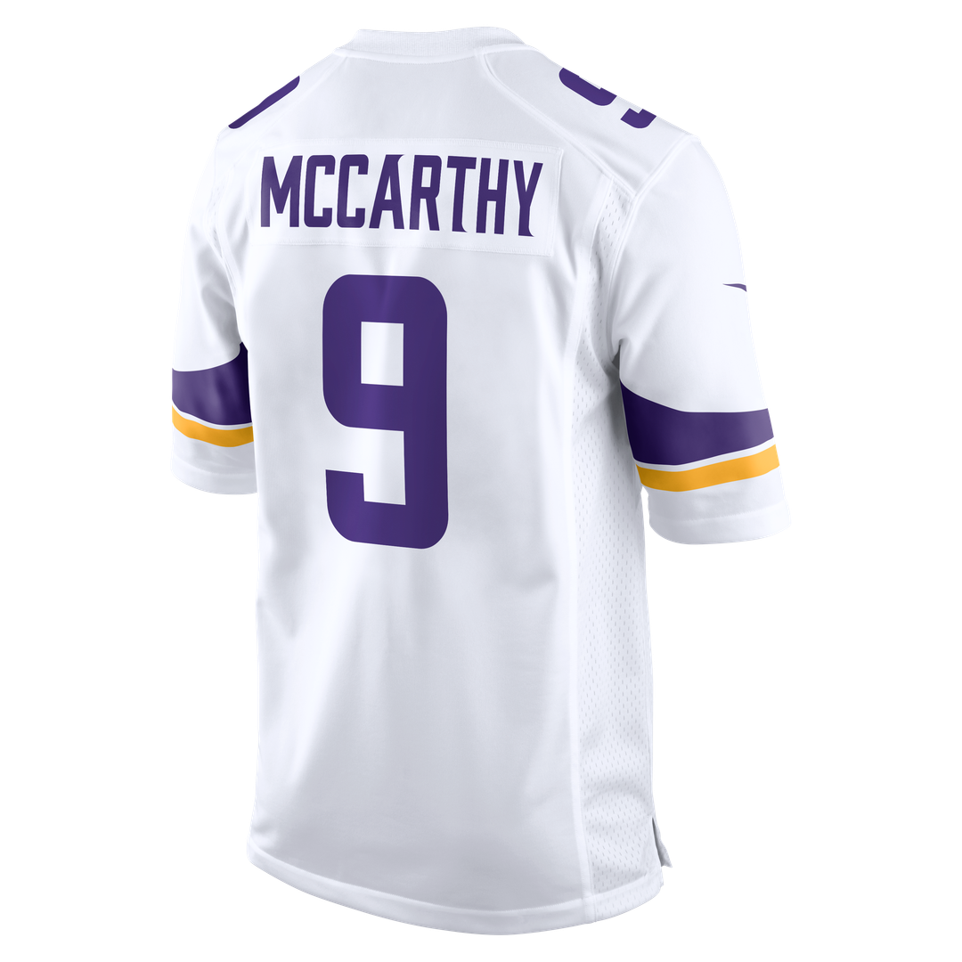 J.J. McCarthy Minnesota Vikings Nike Purple 2nd Alternate Player Game Jersey