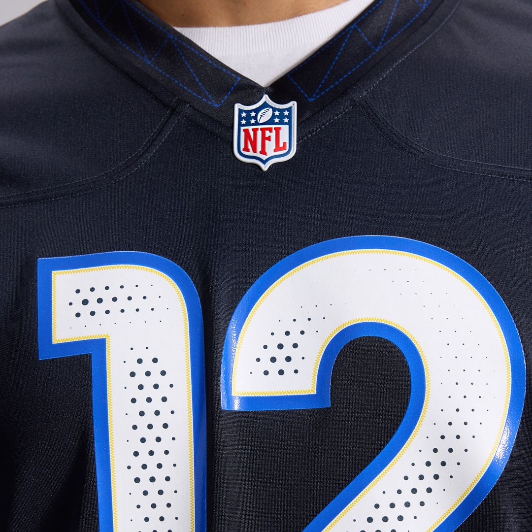 Puka Nacua Los Angeles Rams Nike Dark Blue Rivalries Collection Game Jersey