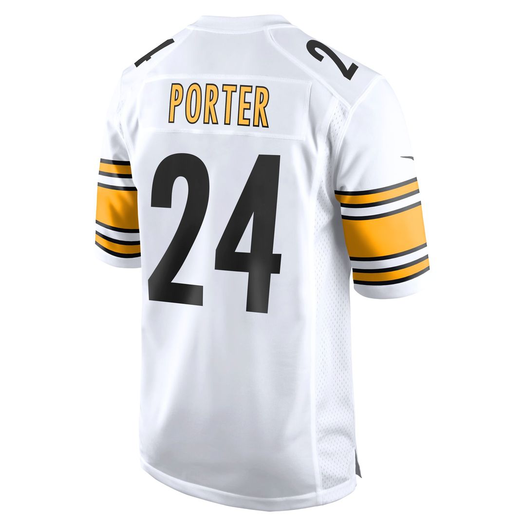 Joey Porter Jr. Pittsburgh Steelers Nike White Away Game Jersey
