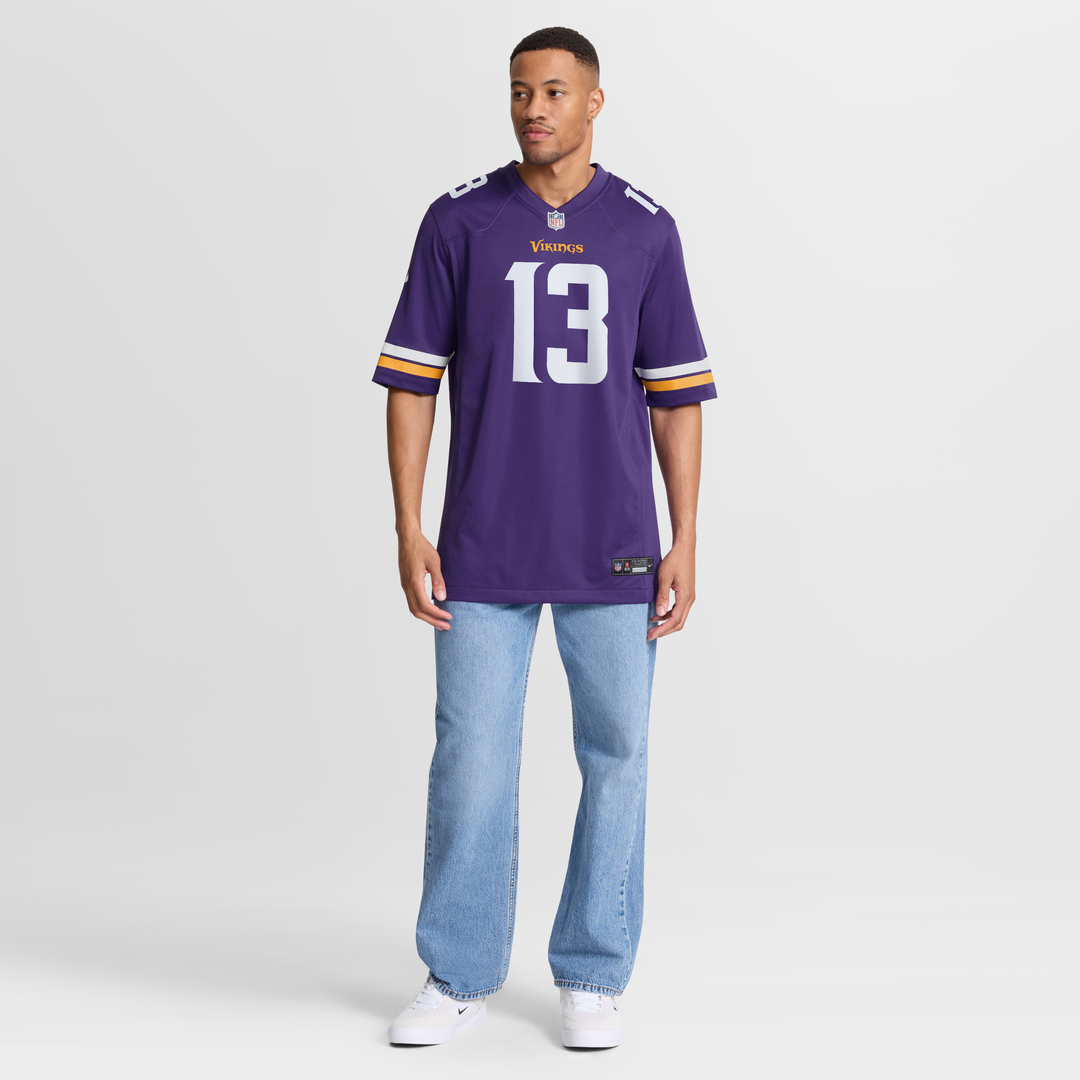 Tai Felton Minnesota Vikings Nike Purple Team Game Jersey