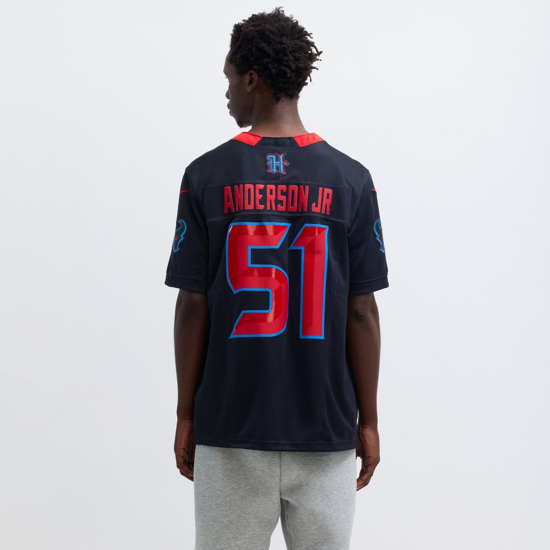 Will Anderson Jr. Houston Texans Nike Navy 2nd Alternate Vapor F.U.S.E. Limited Jersey