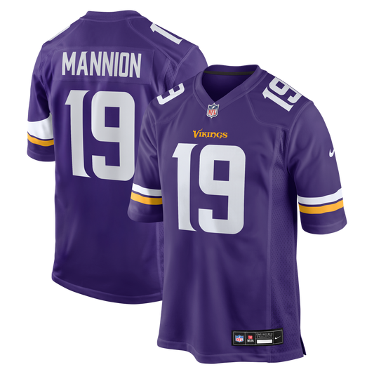 Sean Mannion Minnesota Vikings Nike Purple Game Jersey