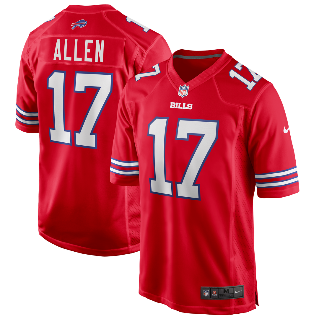 Josh Allen Buffalo Bills Nike White Game Player Jersey