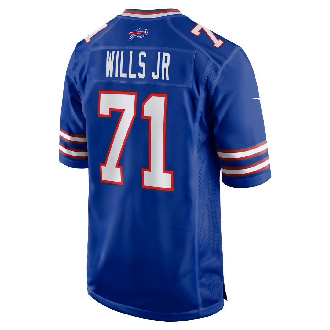 Jedrick Wills Jr. Buffalo Bills Nike Royal Team Game Jersey