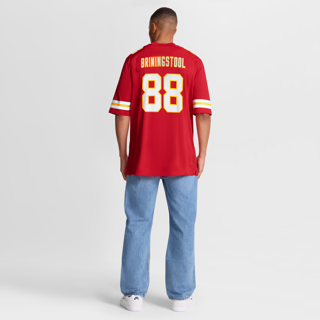 Jake Briningstool Kansas City Chiefs Nike Red Team Game Jersey