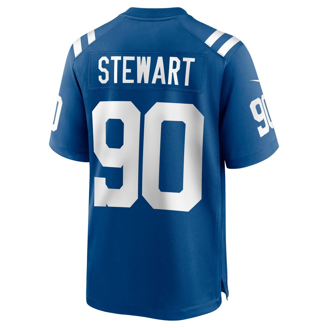 Grover Stewart Indianapolis Colts Nike Blue Alternate Game Jersey