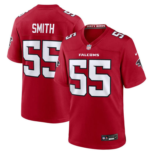 Za'Darius Smith Atlanta Falcons Nike Red Team Game Jersey