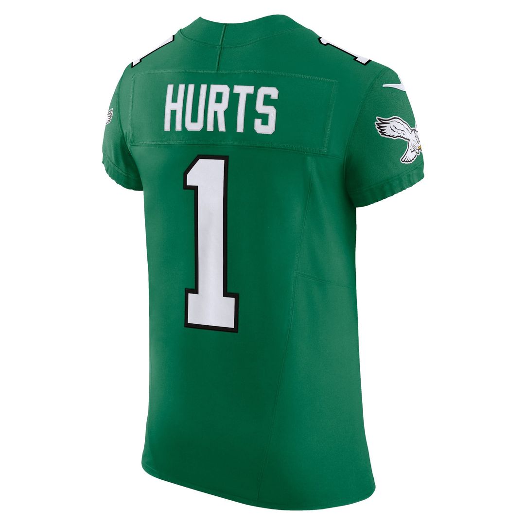 Jalen Hurts Philadelphia Eagles Nike Midnight Green Team Vapor F.U.S.E. Elite Jersey