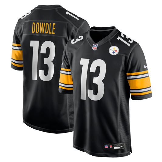 Rico Dowdle Pittsburgh Steelers Nike Black Game Jersey