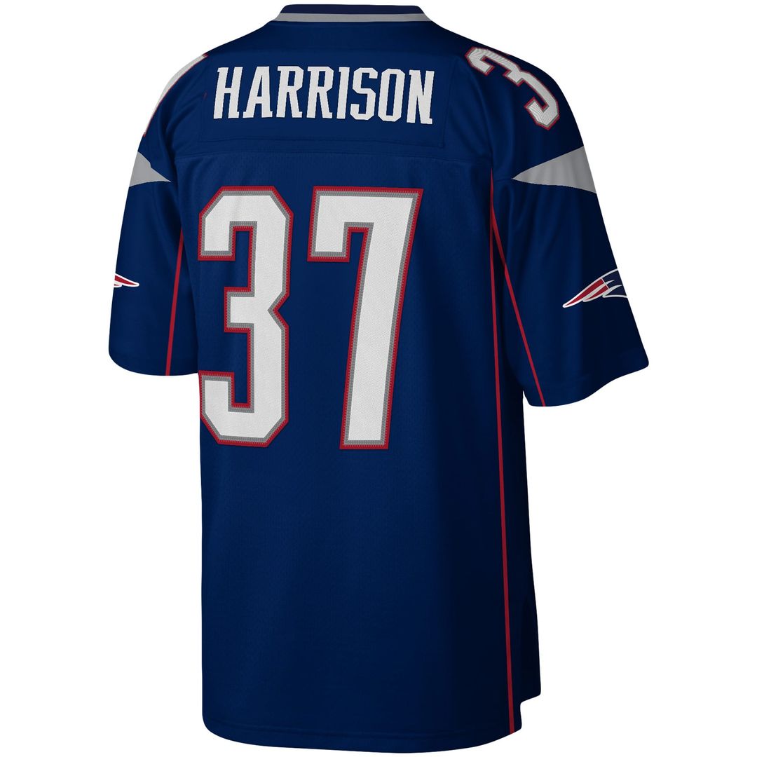 Rodney Harrison New England Patriots Mitchell & Ness Navy Legacy Replica Jersey