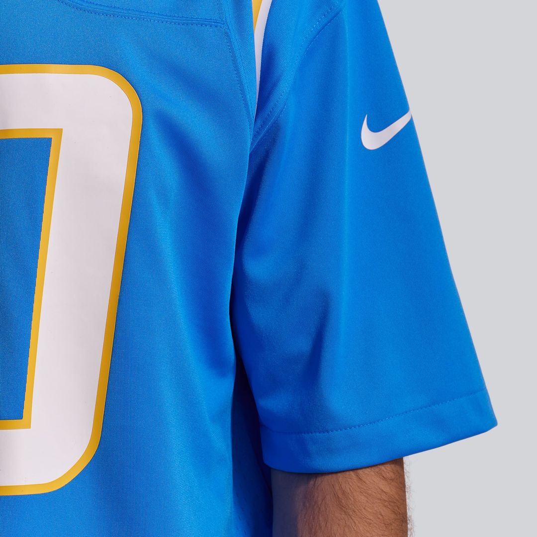 Justin Herbert Los Angeles Chargers Nike Powder Blue Player Game Jersey