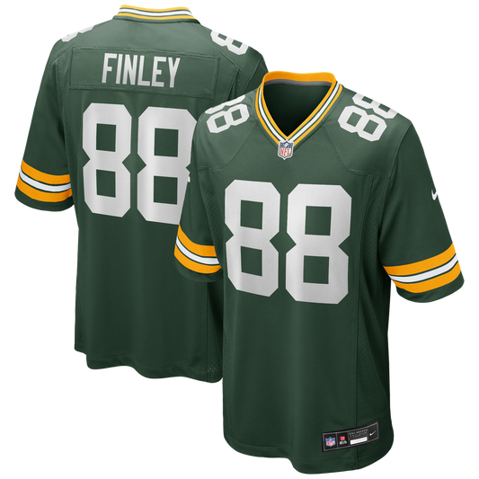 Jermichael Finley Green Bay Packers Nike Green Game Retired Player Jersey