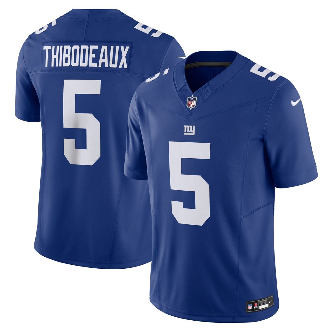 Kayvon Thibodeaux New York Giants Nike Royal Vapor F.U.S.E. Limited Jersey
