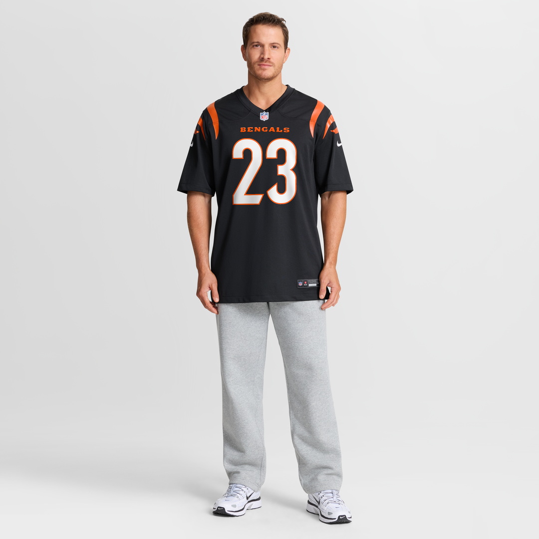 Daxton Hill Cincinnati Bengals Nike Black Player Game Jersey