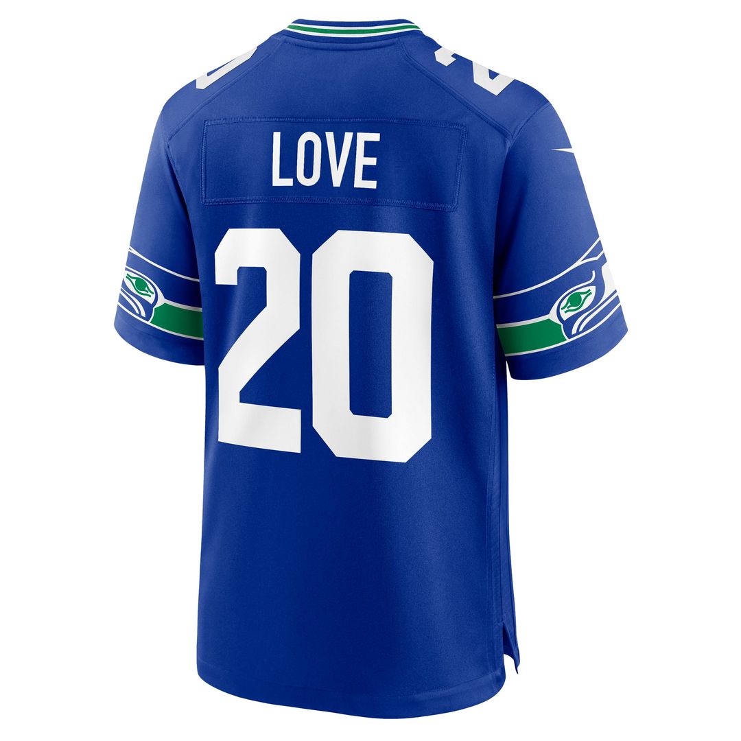 Julian Love Seattle Seahawks Nike Royal Alternate Game Jersey