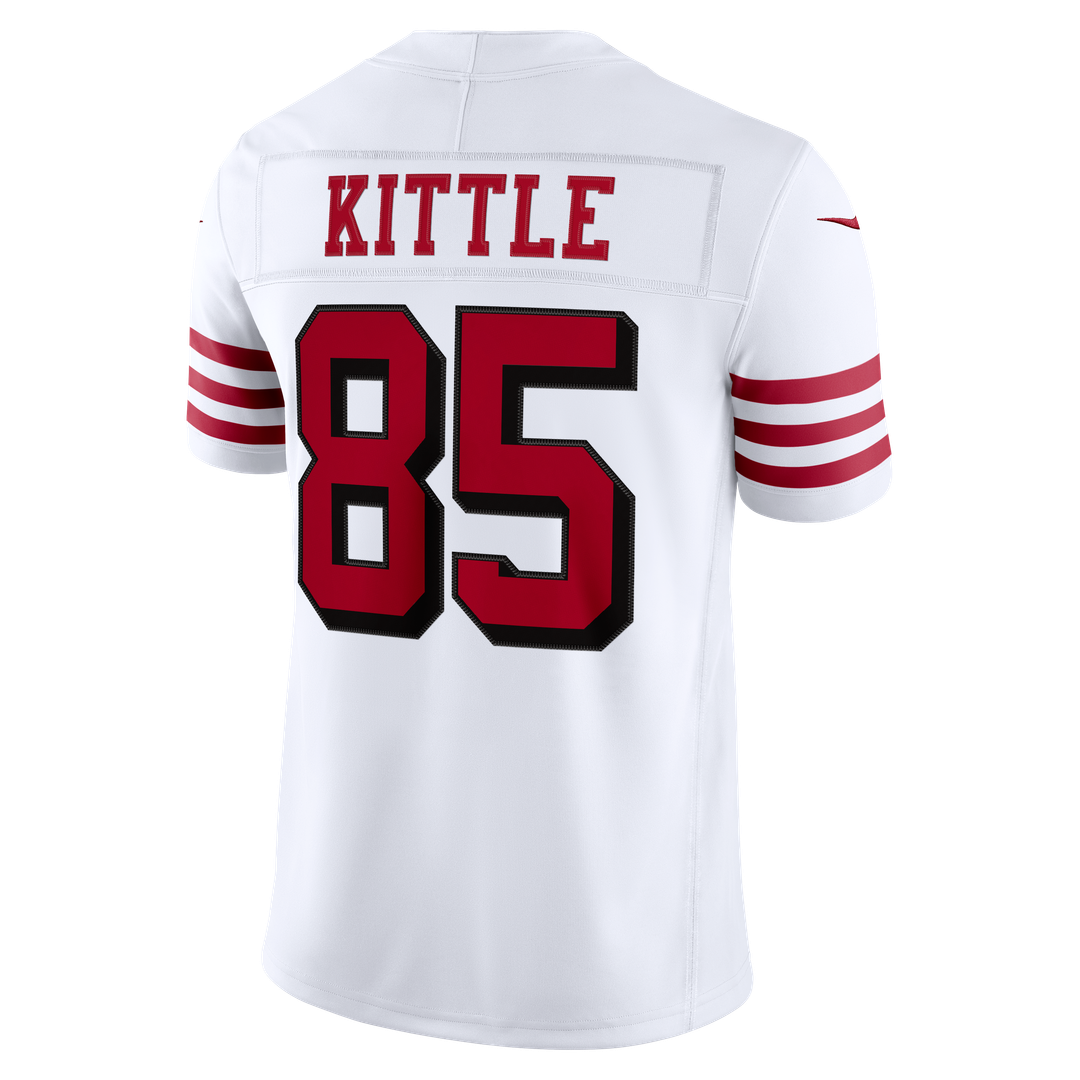 George Kittle San Francisco 49ers Nike White Alternate Vapor F.U.S.E. Stitched Limited Jersey