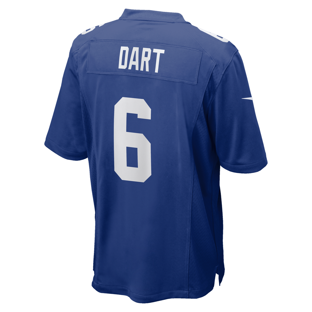 Jaxson Dart New York Giants Nike Red Alternate Century Red Game Jersey